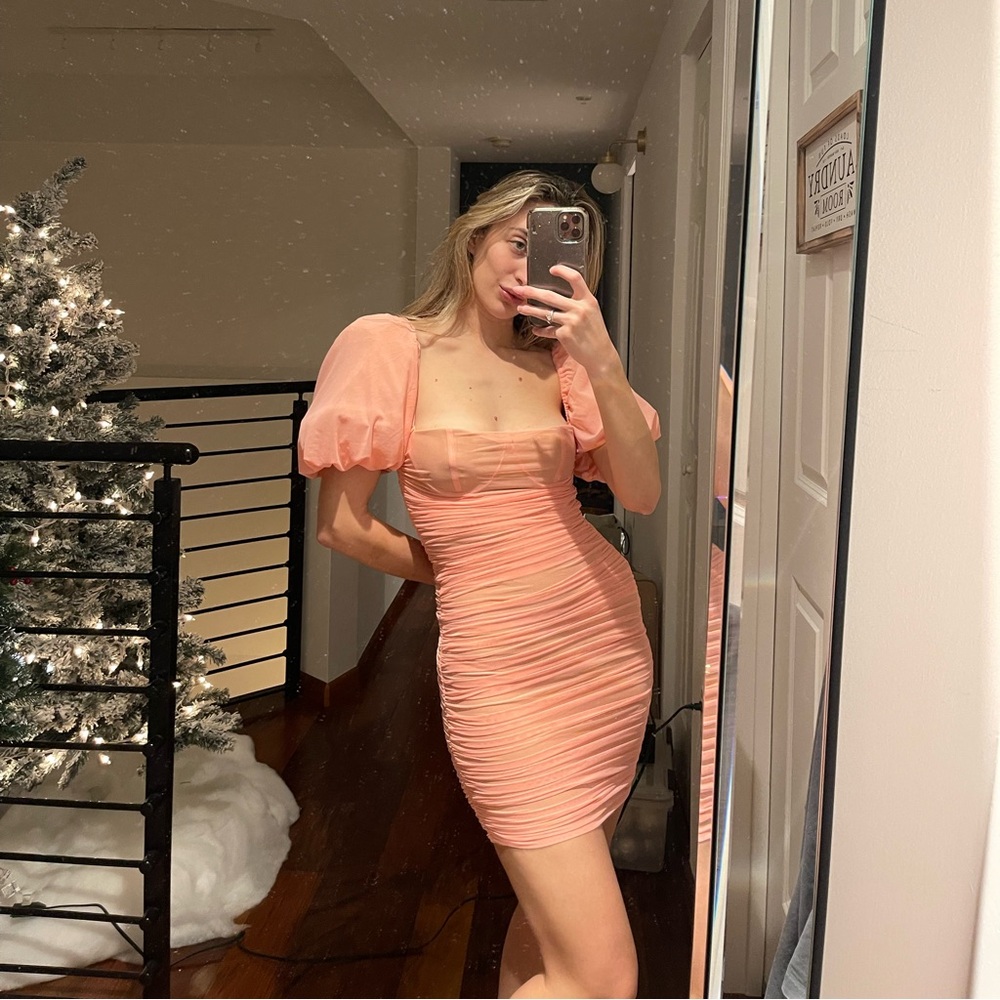 Oh Polly Cute Pink Dresss